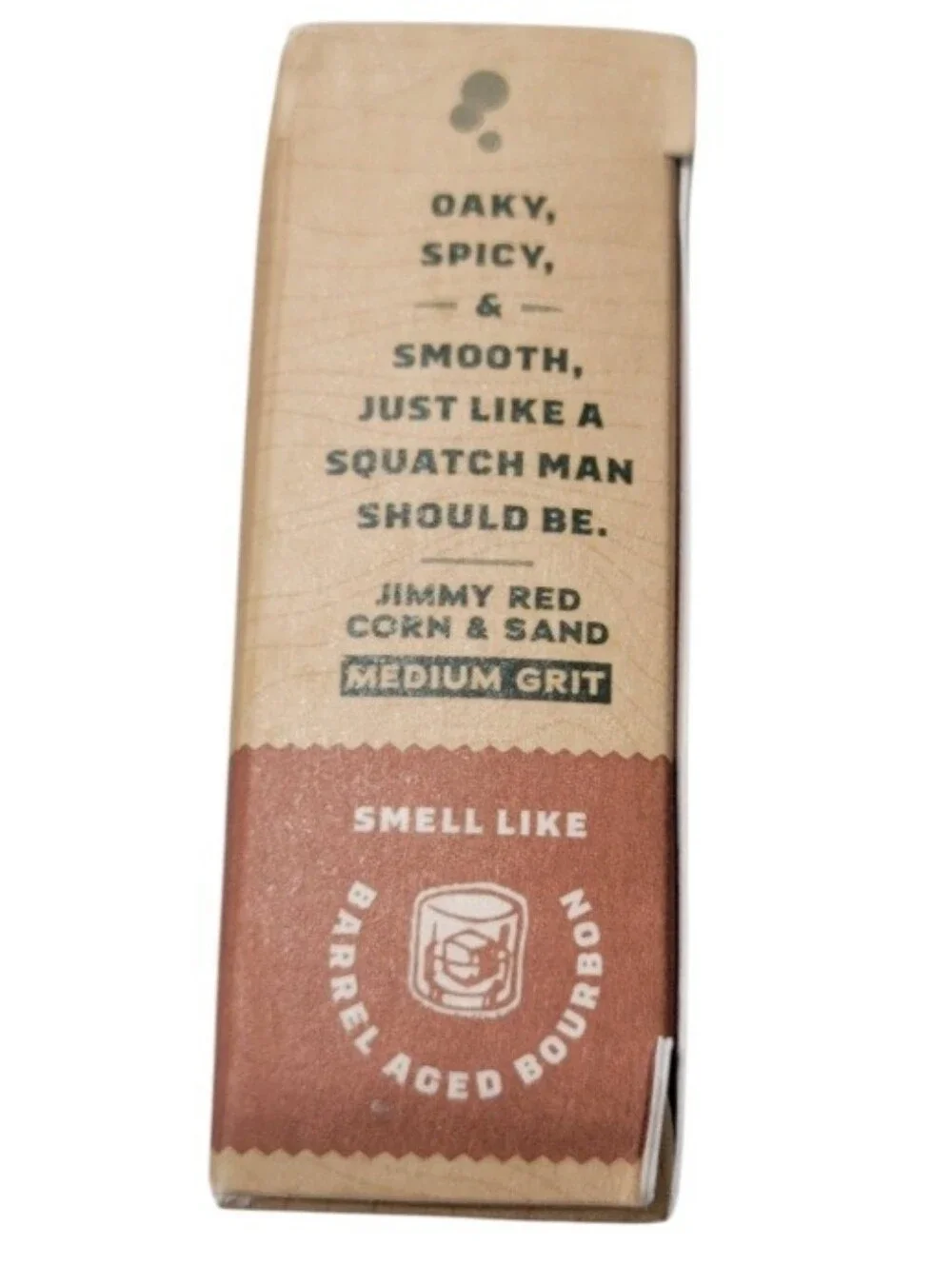 Lot Of 5 ​NEW Dr. Squatch Wood Barrel Bourbon Natural Soap Bar 5 oz Medium Grit